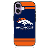 Denver Broncos Logo iPhone 16 Case DC0490