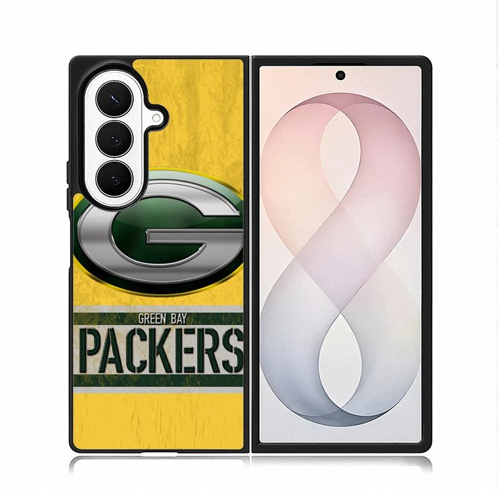 Green Bay Packers Logo Samsung Galaxy Z Fold 8 Ultra Case DC0736