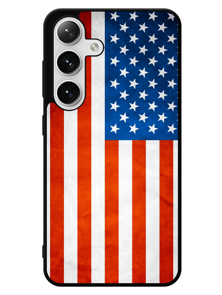 American Flag 3rd Samsung Galaxy S24 5G Case