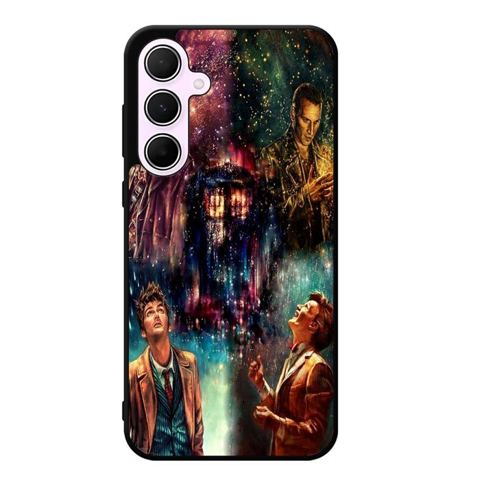Doctor Who Poster Tardis Police Box Case Samsung Galaxy A15 5G Case DC0530