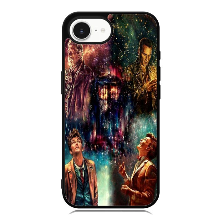 Doctor Who Poster Tardis Police Box Case iPhone 16e Case DC0530