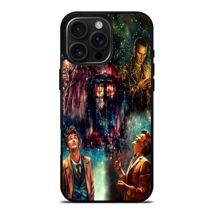 Doctor Who Poster Tardis Police Box Case iPhone 16 Pro Case DC0530