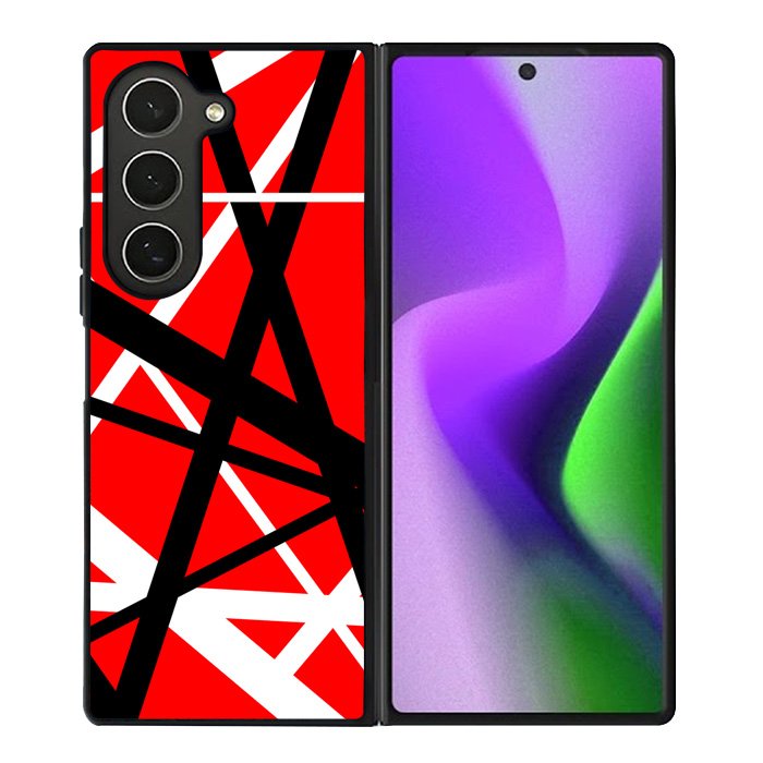 Eddie Van Halen The Frankenstrat Guitar Samsung Galaxy Z Fold 6 Case