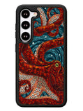 Kraken Octopus Stained Glass Samsung Galaxy S23 Plus 5G / Samsung Galaxy S23+ 5G Case