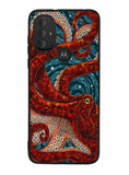 Kraken Octopus Stained Glass Motorola Moto G Pure 2021 , Moto G Power 2022 Case