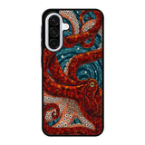 Kraken Octopus Stained Glass Samsung Galaxy A56 Case DC1114