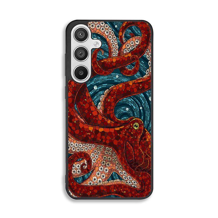 Kraken Octopus Stained Glass Samsung Galaxy A26 Case DC4228