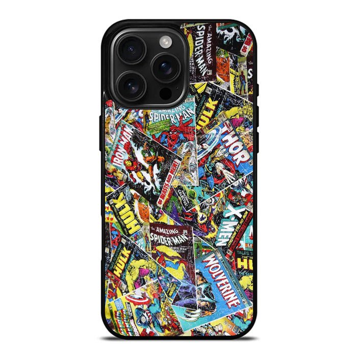 Marvel Comics Cover iPhone 16 Pro Max Case DC1102