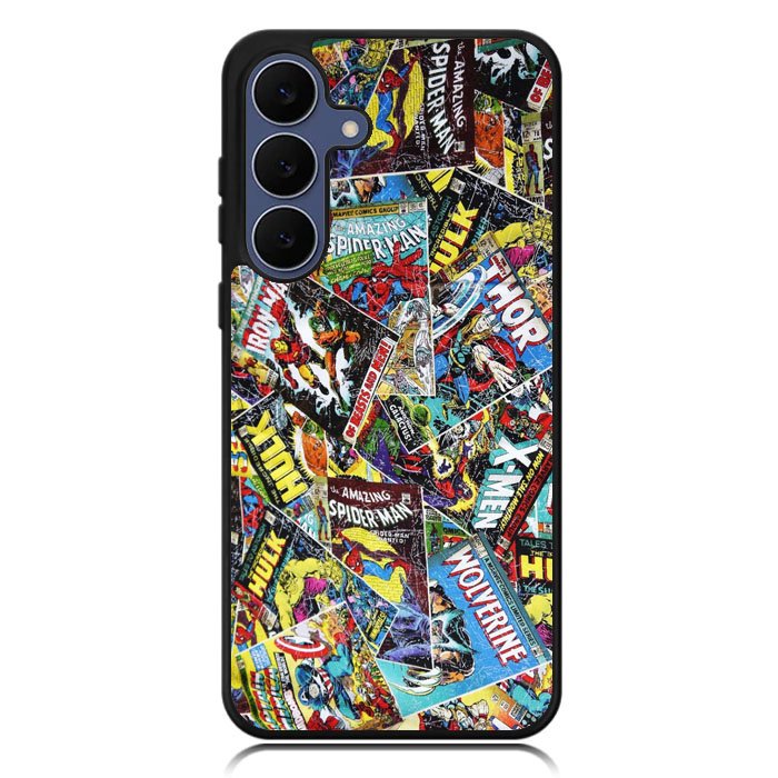 Marvel Comics Cover Samsung Galaxy S24 Plus , Samsung Galaxy S24+ Case DC1102
