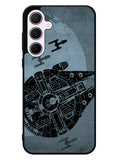 Star Wars Millenium Falcon Blue Samsung Galaxy A35 5G Case