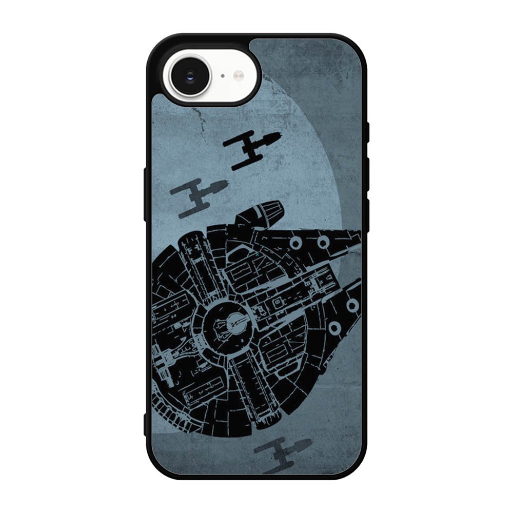 Star Wars Millenium Falcon Blue iPhone 17e Case