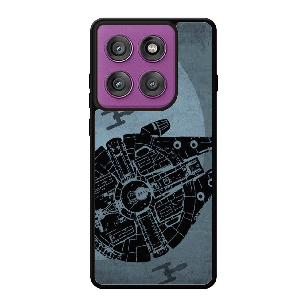 Star Wars Millenium Falcon Blue Motorola Moto Edge 60 Pro Case
