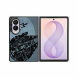 Star Wars Millenium Falcon Blue Samsung Galaxy Z Fold 8 Case
