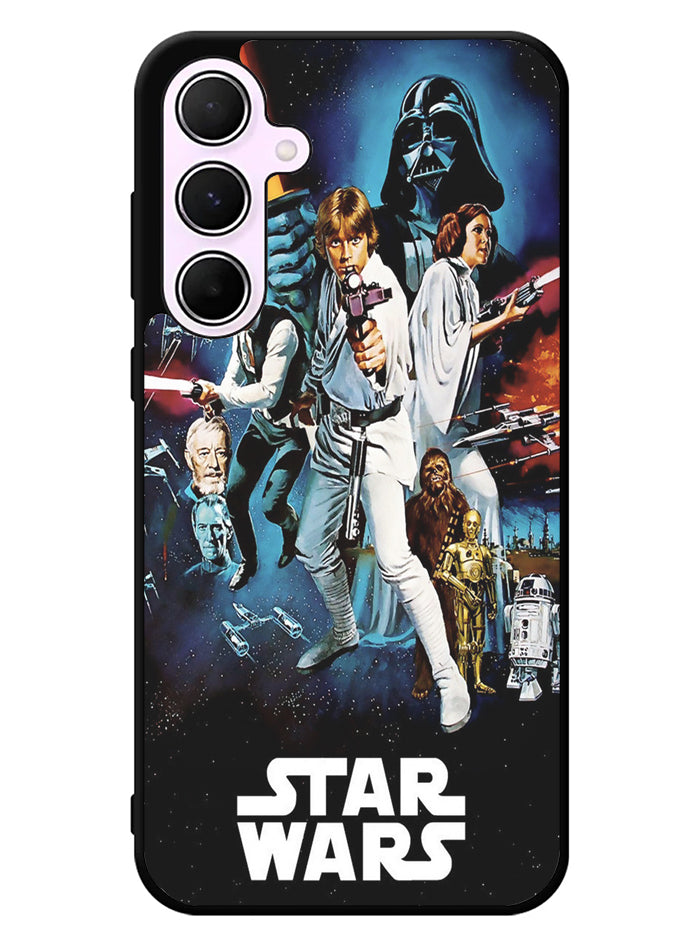 Star Wars Vintage PosterStar Wars Vintage Poster Samsung Galaxy A35 5G Case