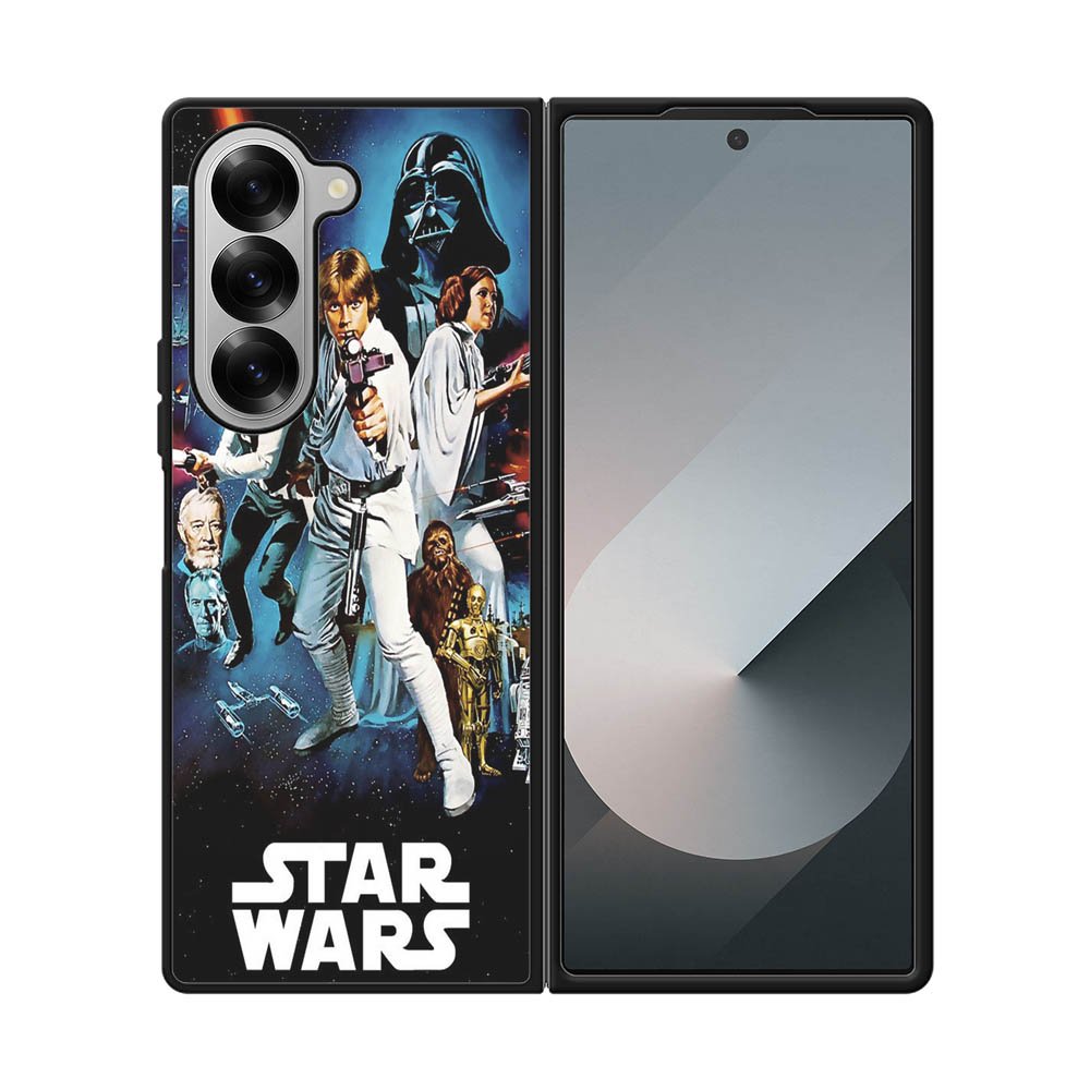 Star Wars Vintage PosterStar Wars Vintage Poster Samsung Galaxy Z Fold 7 5G Case