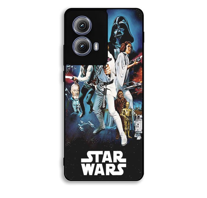 Star Wars Vintage PosterStar Wars Vintage Poster Motorola Moto Edge 2024 Case DC1112