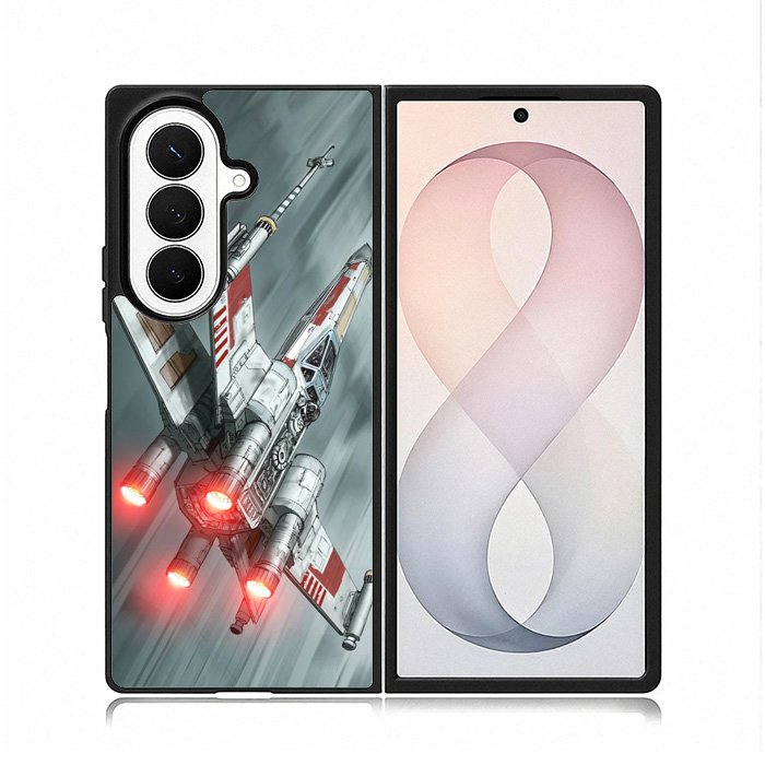 Star Wars X Wing Samsung Galaxy Z Fold 8 Ultra Case DC1758