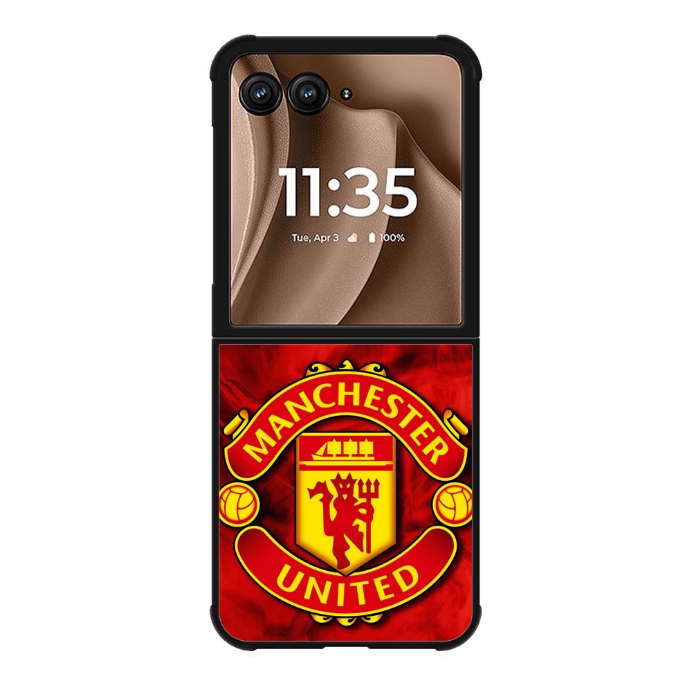 Manchester United Manutd Logo Motorola Moto RAZR Plus 2025 Case