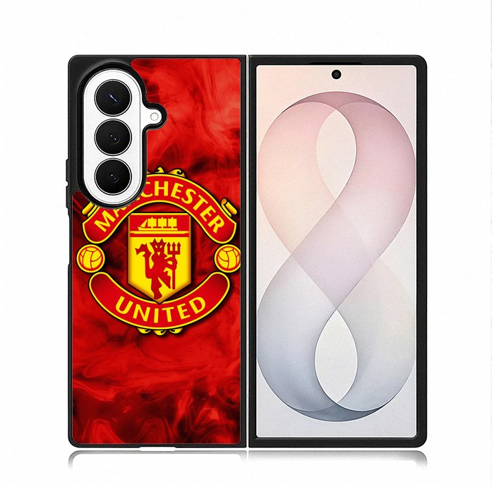 Manchester United Manutd Logo Samsung Galaxy Z Fold 8 Ultra Case DC1087