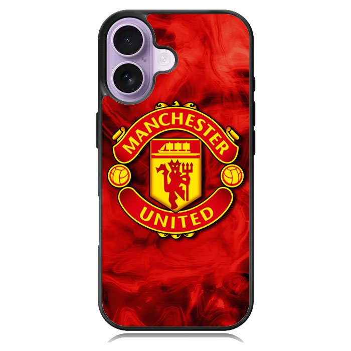 Manchester United Manutd Logo iPhone 16 Case DC1087