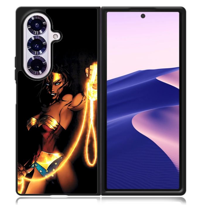 Justice League Wonder Woman Princess Diana Samsung Galaxy Z Fold 7 Case DC0959