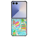 Lilly Pulitzer Sailboat Samsung Galaxy Z Flip 7 Case DC1032