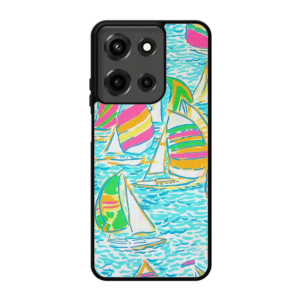 Lilly Pulitzer Sailboat Motorola Moto G 5G 2025 Case DC7827