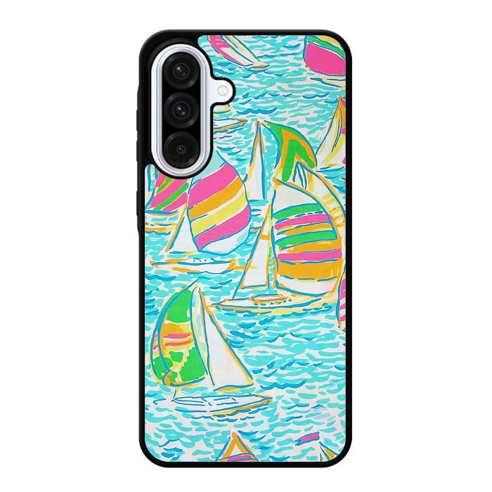 Lilly Pulitzer Sailboat Samsung Galaxy A56 Case DC1032