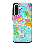 Lilly Pulitzer Sailboat Samsung Galaxy A36 Case DC1032