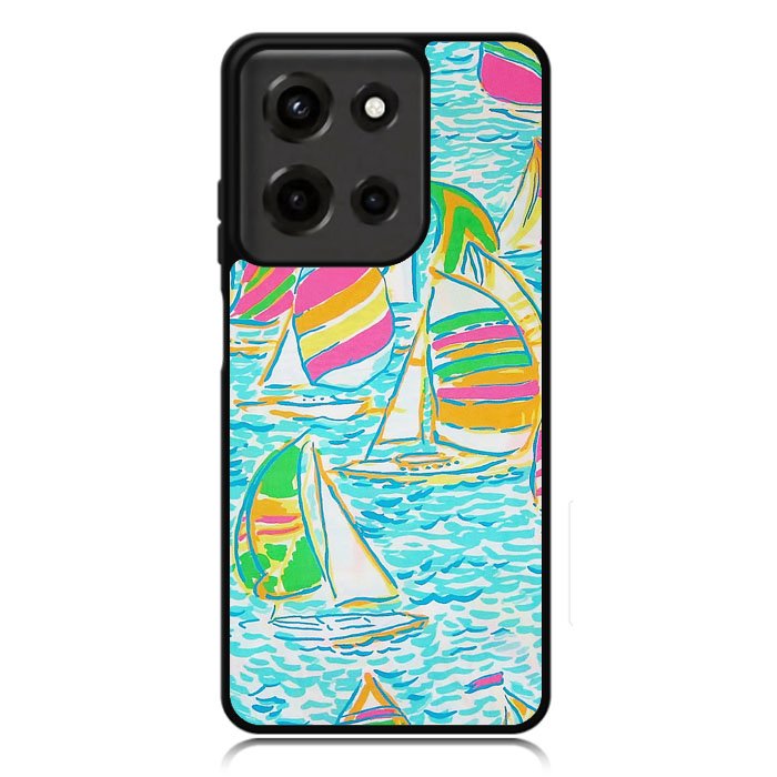 Lilly Pulitzer Sailboat Motorola Moto G Power 5G 2025 DC1032