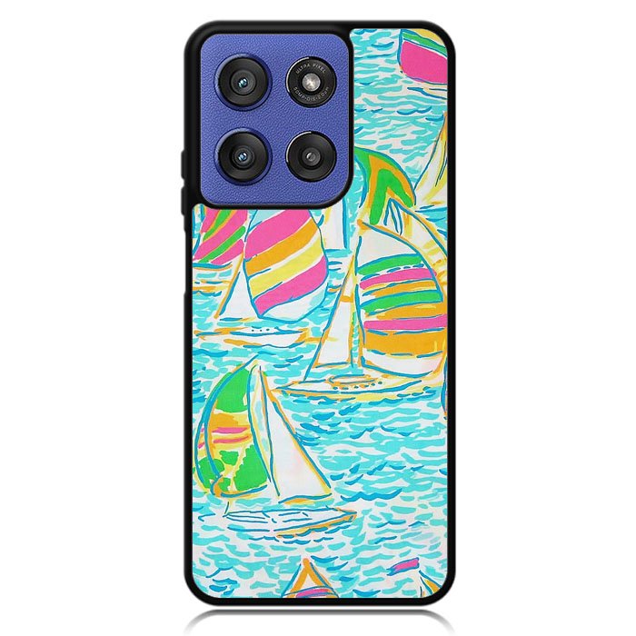 Lilly Pulitzer Sailboat Motorola Moto G Stylus 5G 2025 DC1032