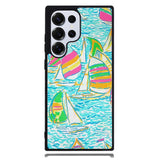 Lilly Pulitzer Sailboat Samsung Galaxy S25 Ultra Case DC1032