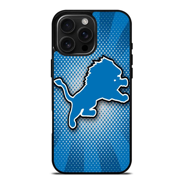 Detroit Lions Liser iPhone 16 Pro Max Case DC0504