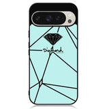Diamond Supply Co Brilliant Diamond Blue Case Google Pixel 9 | Google Pixel 9 Pro Case DC0514