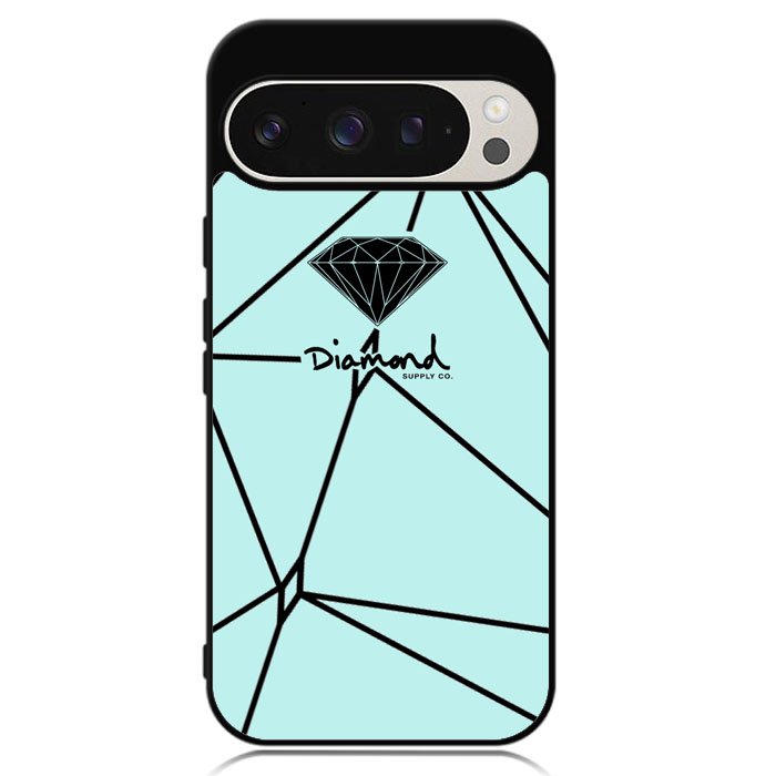 Diamond Supply Co Brilliant Diamond Blue Case Google Pixel 9 Pro XL Case DC0514