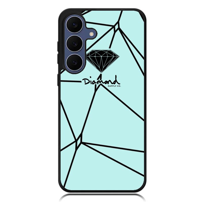 Diamond Supply Co Brilliant Diamond Blue Case Samsung Galaxy S25 Case DC0514
