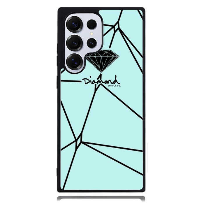 Diamond Supply Co Brilliant Diamond Blue Case Samsung Galaxy S25 Ultra Case DC0514