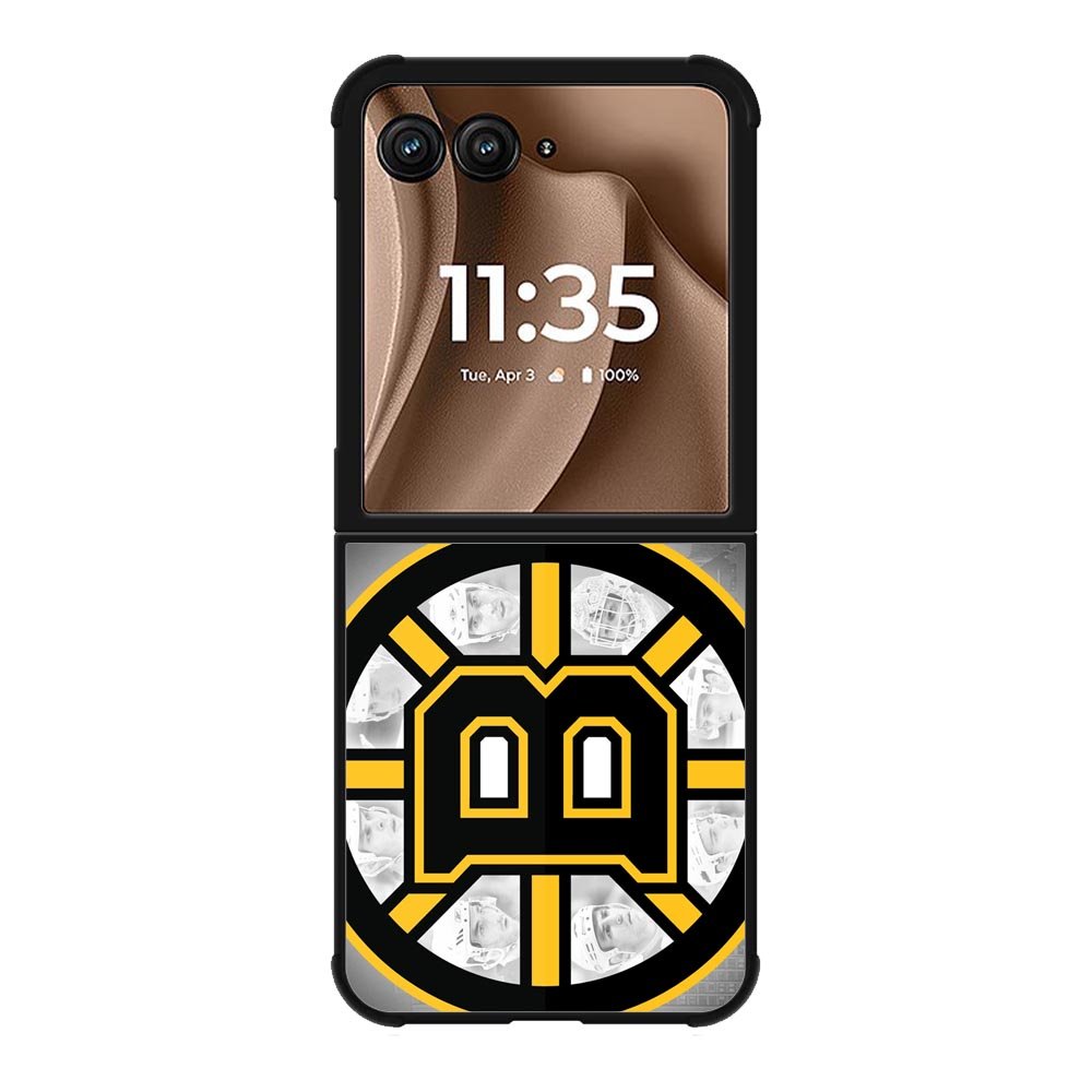 Boston Bruins Logo Motorola Moto RAZR Plus 2025 Case