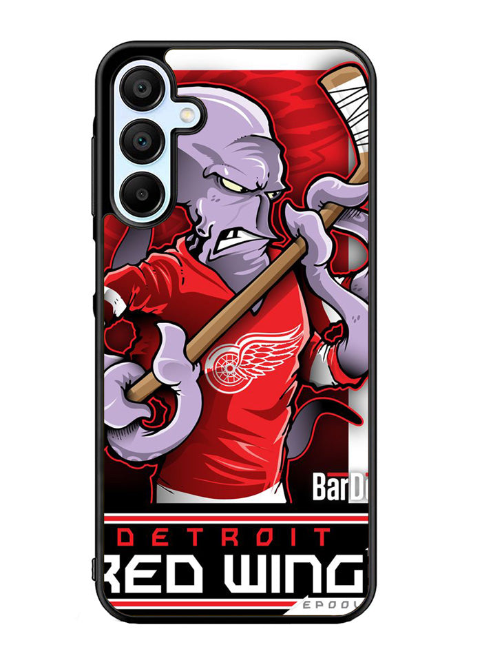NHL Cartoon Mascout Detroit Red Wings Samsung Galaxy A15 5G Case