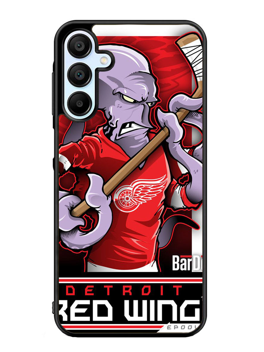 NHL Cartoon Mascout Detroit Red Wings Samsung Galaxy A25 5G Case