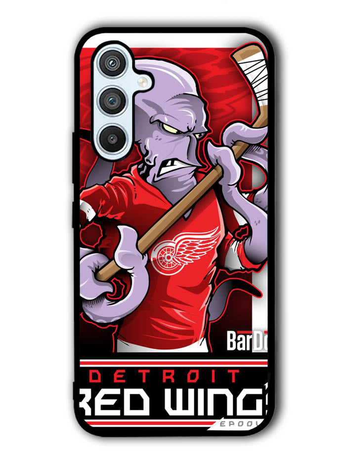 NHL Cartoon Mascout Detroit Red Wings Samsung Galaxy A54 5G Case