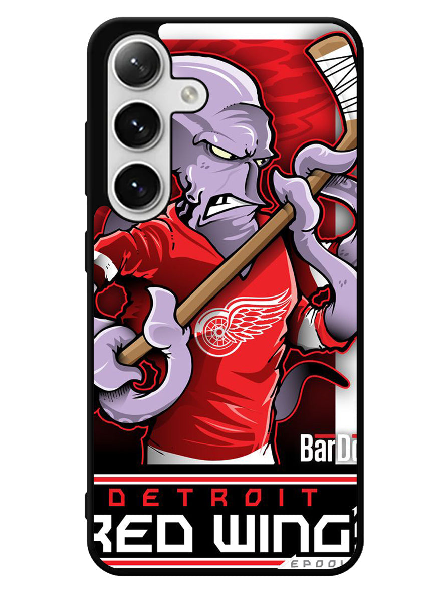 NHL Cartoon Mascout Detroit Red Wings Samsung Galaxy S24 5G Case