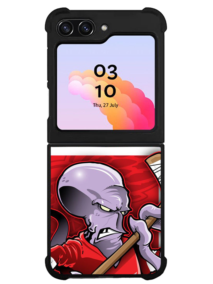 NHL Cartoon Mascout Detroit Red Wings Samsung Galaxy Z Flip 5 5G 2023 Case
