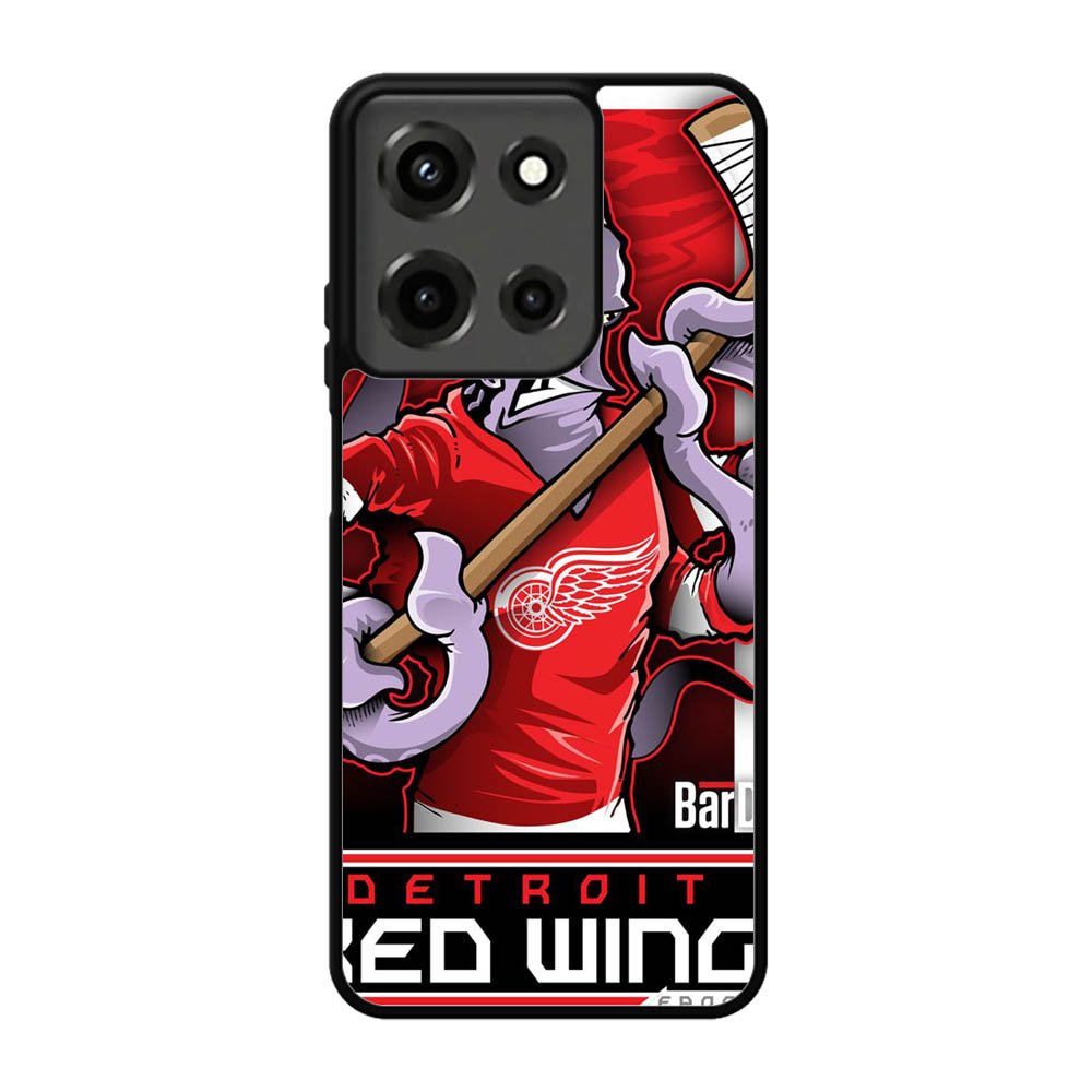 NHL Cartoon Mascout Detroit Red Wings Motorola Moto G 5G 2025 Case DC3743