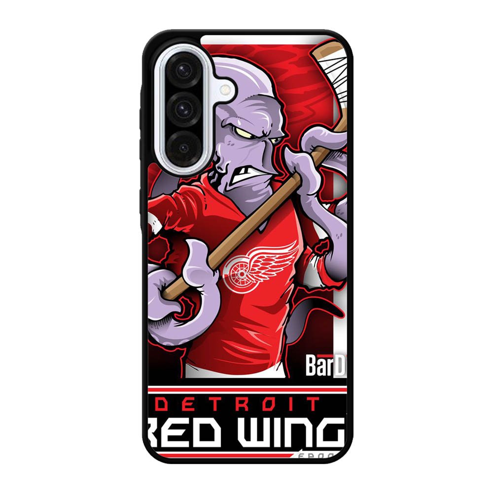 NHL Cartoon Mascout Detroit Red Wings Samsung Galaxy A56 Case DC0016