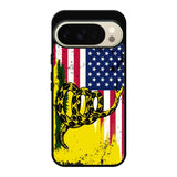 American Gadsden Flag Worn Google Pixel 10 Pro Case