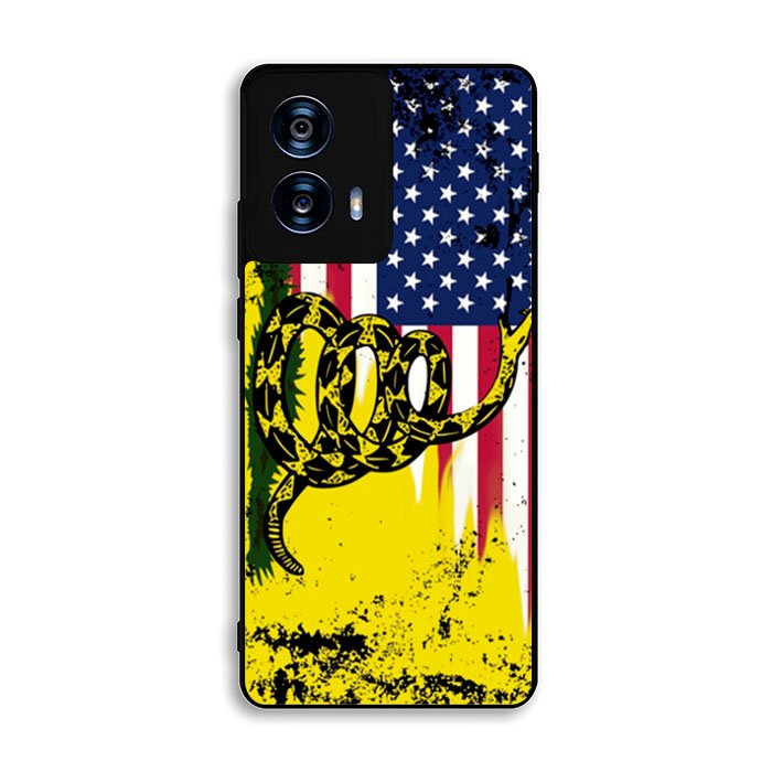 American Gadsden Flag Worn Motorola Moto G Power 5G 2024 Case DC0499