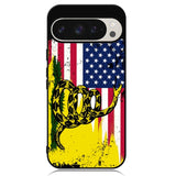 American Gadsden Flag Worn Google Pixel 9 Pro XL Case
