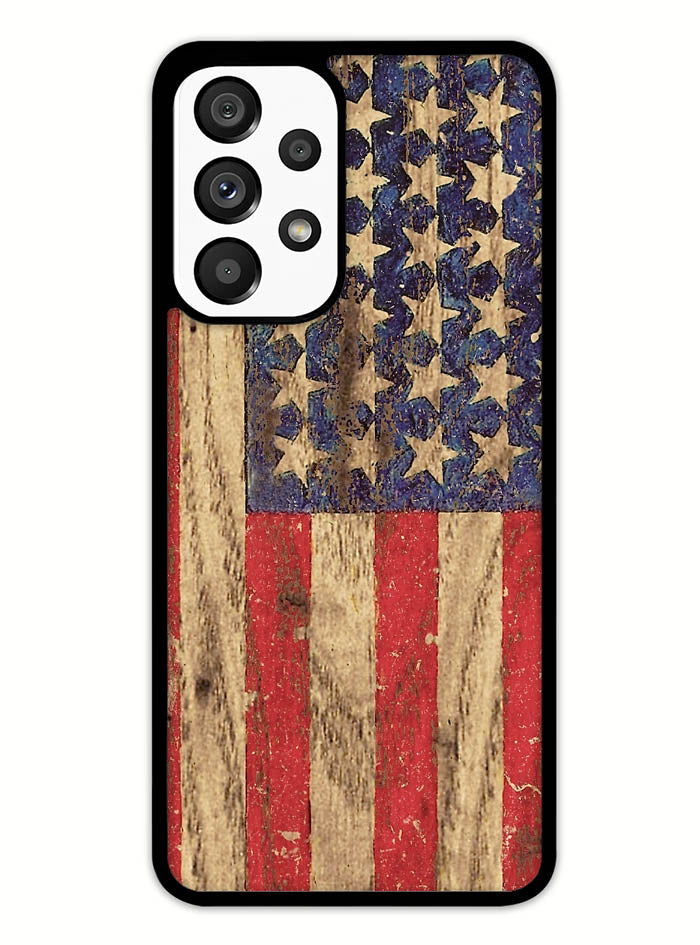 Vintage Patriotic American Flag Samsung Galaxy A53 5G Case