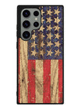 Vintage Patriotic American Flag Samsung Galaxy S23 Ultra 5G Case